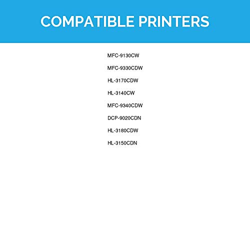 LD Compatible Drum Unit Replacement for Brother DR221 (Black, Cyan, Magenta, Yellow, 4-Pack) - Thumbnail 6