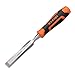 KSEIBI 312130 Wood Chisel Sets Professional, Premium Chrome Manganese Blades for Woodworking, Carving, Soft Grip Handles W Hammer Steel-end Cap 4-Piece