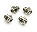 Bluecell Repair Replacement HDD hard Drive Screws for Unibody Apple Macbook PRO A1278 A1286 A1297 set of 4