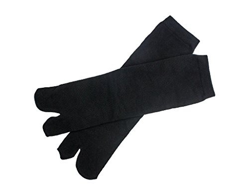 BONAMART 5 Pack Women Men Unisex Split Two Toe Tube Bamboo Socks