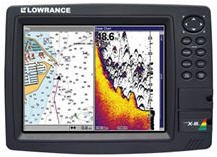 Traceur Graphique Sonar Lowrance LCX-112C - Détecteur De Poissons Et Radar Pour Bateau - Occasion Fonctionnel