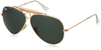 Ray-Ban Men's 0rb3138001 58shooter Aviator Sunglasses