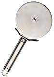 StarPack Premier Stainless Steel Pizza Cutter (4-Inch) Kitchen Utensil - Bonus 101 Cooking Tips