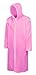 ZSHOW Unisex's Easy Carried Rain Coat Wind Coat PVC 1 Per Pack,One Size,Pink