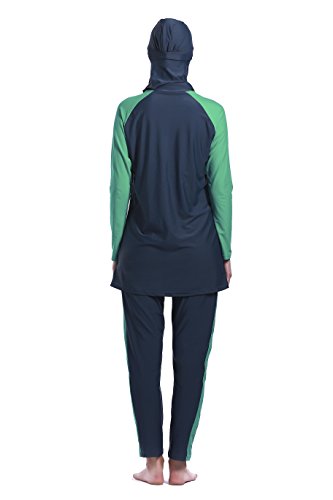 4 Swimwear+Coverage+Islamic+Swimsuit+Protection