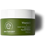 Eve Hansen Dermatologist Tested Vitamin C Face Cream - Premium Restorative Anti Aging Night Cream - 1.7 oz