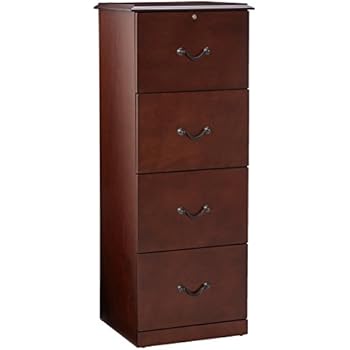 Amazon Com Z Line Designs 4 Drawer Vertical File Cabinet Cherry