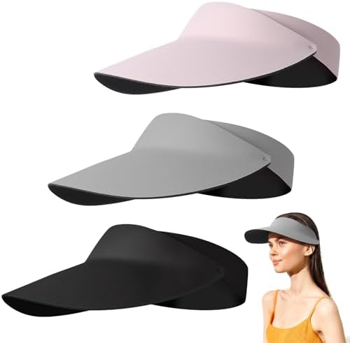WANDER Sun Visor Hats for Women Wide Brim UV Protection 