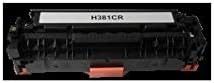 Alpa-Cartridge CF381A "Remanufactured" Laser Toner Cartridge for Hewlett Packard CF381A - Cyan