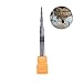 SpeTool Spiral Tapered Ball Nose End Mill 1/4 X 3 inches Router Bit with 1.5mm Diameter ( 0.75mm Radius ) Ball Nose 4.36 Deg for CNC Machine Engraving Carving Bits