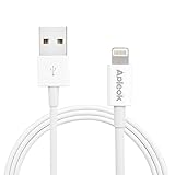Apleok USB Cable (3ft) for iPhone 6s 6 Plus 5s 5c 5, iPad Pro, Air 2, iPad mini 4 3 2, iPod touch 5th gen / 6th gen / nano 7th gen White(Apple MFi Certified)