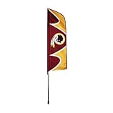 Party Animal Washington Redskins NFL Swooper Flag and Pole