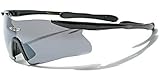 X Loop Mens Sports Shield Baseball Cycling Triathalon Sunglasses - xl021