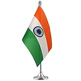 GentleGirl.USA India Flag Indian Flag Table