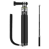 Viture Selfie Stick&nbsp;180 Degree Rotation Hand Grip with Adjustable Extension for GoPro Hero 2 3+ 4 5 6 and GoPro Session, SJCAM Xiaomi Yi Action Camera