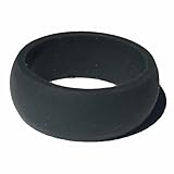 TRAVEL BUS Silicone Wedding Rings Wedding Bands for Active Men and Women,Affordable Rubber Wedding Bands 4 Pack-Comfortable Fit & Skin Safe,Non-Toxic, Fitness,Firefighter