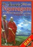 Tourist Map Ngorongoro Conservation Area Tanzania