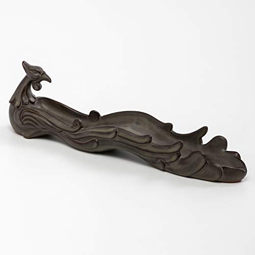 Zayton Incense Stick Holder Incense Burner Phoenix Like Ceramic Decorative Incense Ash Catcher for Home Ornament Meditation Bedroom