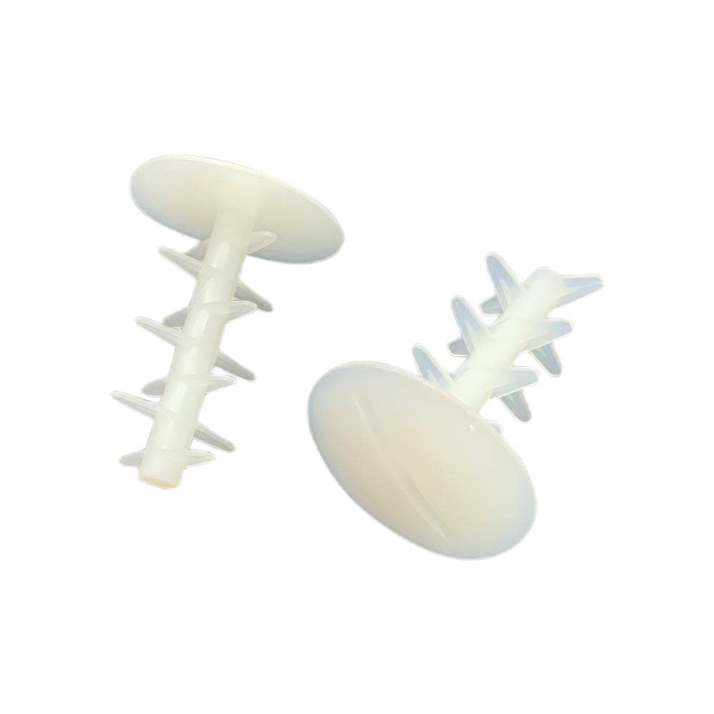 MultiScrew® White Cover Cap for Scaffold Screw Eye Plug Hole. Leaves a professional finish. Prevents water/insect ingress into building cavities. (25)