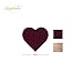 Nicrolandee Burgundy Wedding Confetti Rose Gold Glitter Party Confetti Burgundy Suede Heart Shaped Table Confetti for Bridal Shower Valentine's Day Hen Night Party1 Inch 50 Grams/Bag (Wine Red)