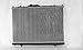 TYC 2675 Radiator Compatible with 2004-2006 Mitsubishi Endeavor
