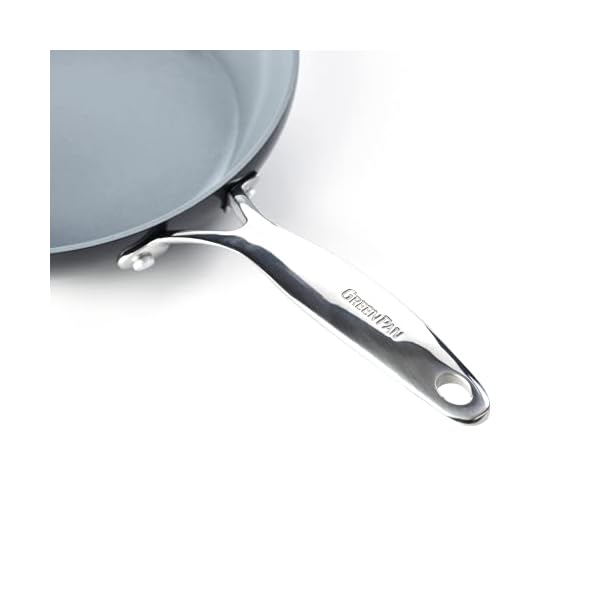 GreenPan-Frying-Pan-Non-Stick-Toxin-Free-Ceramic-Pan-Induction-Oven-Safe-Cookware-28-cm-Grey GreenPan Valencia Pro Hard Anodised Hard Anodised Healthy Ceramic Non-Stick 28 cm Frying Pan Skillet, PFAS Free…