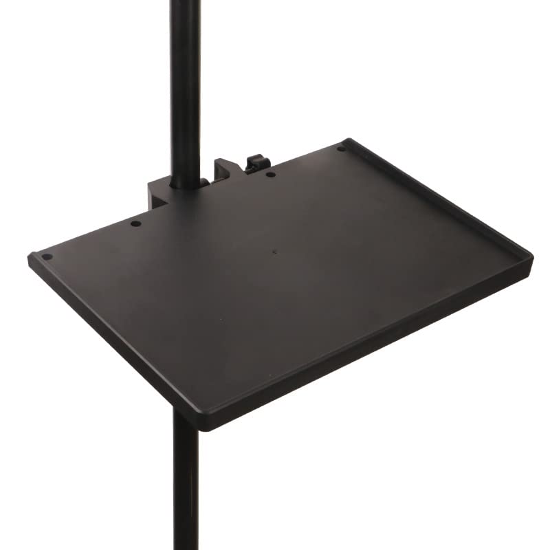 Photo 1 of Microphone Stand Tray Mount Clamp on Rod Holders, Microphone Stand Desk with 9.44" X 6.88" for Stage, Music Sheet, Live Streaming, Recording (Stand NOT Included) Wholesale Items for Boutique