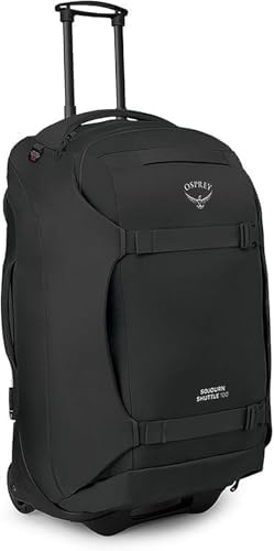 Amazon.com: Osprey Ozone 2-Wheel Carry-On - Lightweight Carry-On Luggage  with Oversized Wheels and Trolley Handle - Rolling Travel Suitcase for Air  Travel, Overhead Compartments and Weekend Trips, Black : Clothing, Shoes &