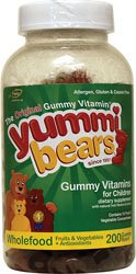 HERO NUTRITIONAL PRODUCTS YUMMY BEAR,WHL FOOD SUPPL, 200 CT HERO NUTRITIONAL PRODUCTS YUMMY BEAR,WHL FOOD SUPPL, 200 CT