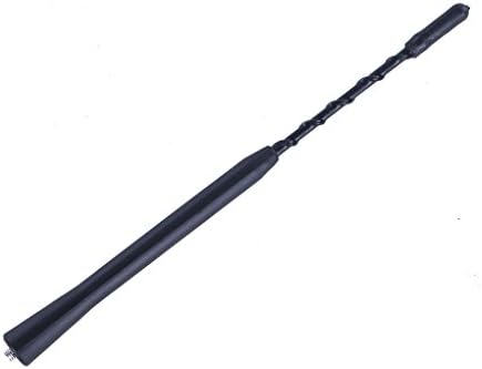 Plusan 9" Black Replacement Car Radio Antenna/Aerial Mast AM/FM Radio