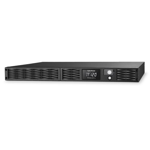 CyberPower PR1000LCDRT1U Smart App Sinewave UPS 1000VA 800W SNMP/HTTP 1U Rack/Tower