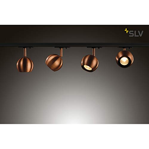 SLV 1-fasesysteem armatuur LIGHT EYE/spot, led spot, plafondspot, plafondarmatuur, railsysteem, binnenverlichting / GU10… - Afbeelding 4