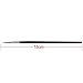 1 PCS Pro Applying Liner to Eye Corners Bent Angled Eyeliner Brush