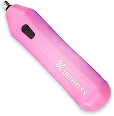 TenWen Electric Eraser, Battery Operated Eraser with 10 Eraser Refills for Pencil and Charcoal (Pink)