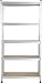 Amazon Basics Medium Duty Storage Shelving Double Post Press Board 5 Tier Shelf, Aluminum, 36 x 18 x 72