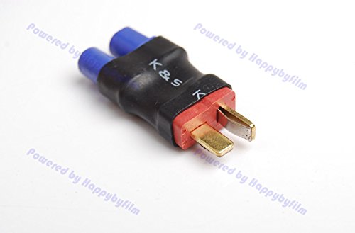 Lot (5) Female EC3 to Male T-Plug Adapter Connector RC Power Connector Adapter