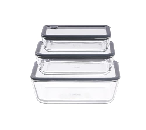 Glass Bake&Chill Bakeware Rectangular set of 3