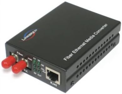 Linkskey 100TX to 100FX Multi-Mode ST Fiber Converter (LKS-FCM22T-2)