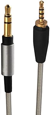 MMNNE 4Feet Upgrate Cable for FOR SENNHEISER HD598 HD558 HD518 HD595 (Grey)