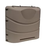 Camco 40555 Heavy-Duty 20lb or 30lb Dual Propane Tank Cover (Bronze)