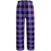 Ekouaer Girls Soft Pajamas Pants Cute Print Pattern PJ Bottoms Comfortable Lounge Long Pants with 2 Pockets