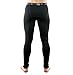 Woolx Mens BackCountry Midweight Merino Wool Base Layer Bottoms, Black, X-Large