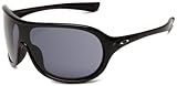 Oakley Women's Immerse OO9131-08 Round Sunglasses,Polished Black Frame/Grey Lens,One Size