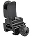 Removable High Profile Flip-up Tactical Open Front Sight for Picatinny Rail Complete with Dual Aiming Aperture