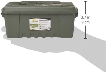 PLANO Sportsman's Trunk, Medium 64ltr,Olive Drap Green, Military-Grade Storage Box with Lid, Heavy Duty, Large - Image 4