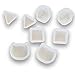Yalulu 8Pcs Assorted DIY Earrings Silicone Mold Jewelry Pendant Bracelet Resin Casting Mould for DIY Craft Making