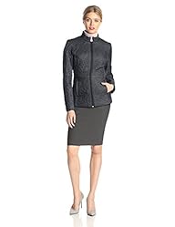 T Tahari Women’s Manila Short Quilted Jacket