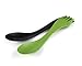 Light My Fire BPA-Free Tritan Large Serving Spork, 2-Pack, Green/Black