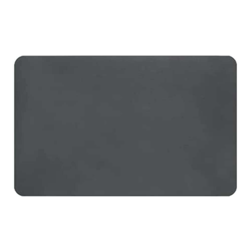 Tokiudeeir Coffee Mat Hide Stain Rubber Backed Absorbent Dish Drying Mat for Kitchen Counter-Coffee Bar Accessories Grey 30X40cm