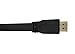 CERRXIAN 270 Degree Elbow HDMI Cable 1FT Flat Slim High Speed HDMI Extension Cable A Male to Up Angle A Male Cord